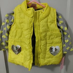 Infant shirt with vest